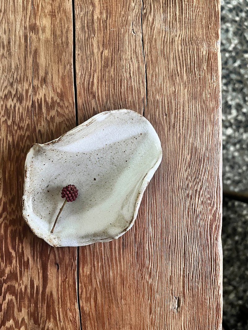 流白 茶則 香皿 零三 茶席 | 陶器皿 - 茶壺/茶杯/茶具 - 陶 白色