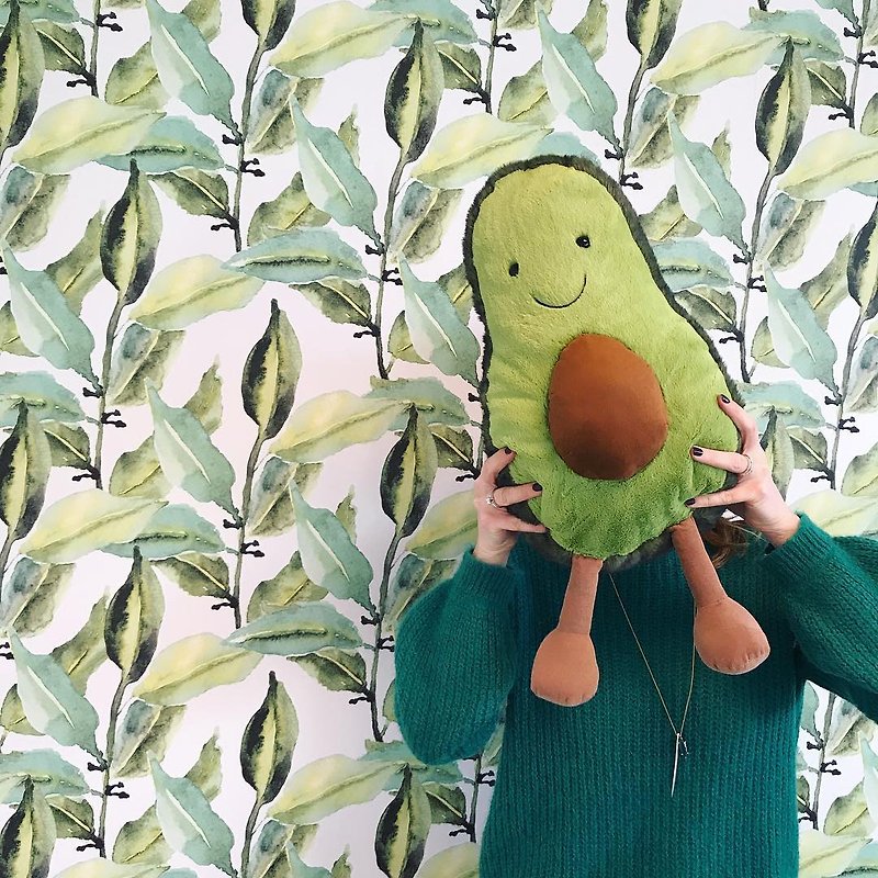 Jellycat Amuseable Avocado 52cm - ตุ๊กตา - เส้นใยสังเคราะห์ สีเขียว