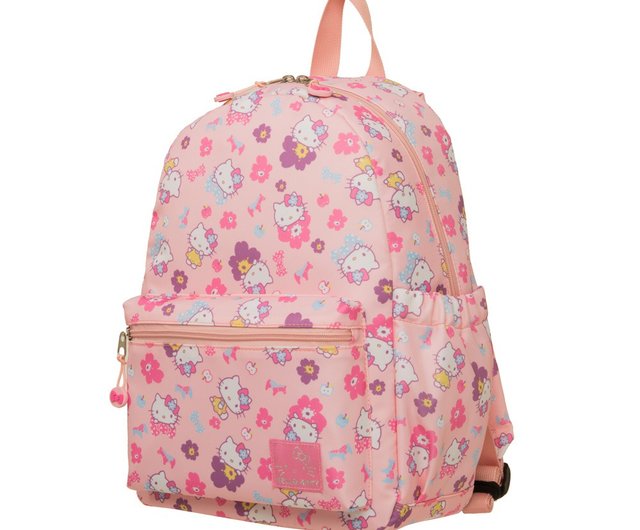 Shop Hello Kitty Flowers Black/Pink Backpack – Luggage Factory