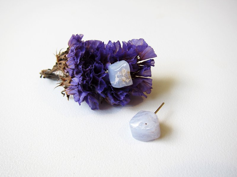 Blue ice - Earrings & Clip-ons - Gemstone Blue