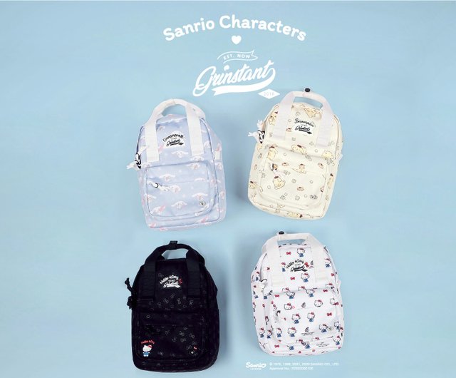 Grinstant x Sanrio 9.7 inch Mini Backpack in Hello Kitty Black Overprint -  Shop grinstant Backpacks - Pinkoi