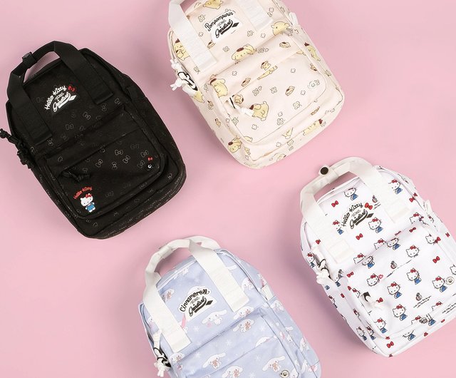 Grinstant x Sanrio 9.7 inch Mini Backpack in Hello Kitty Black Overprint -  Shop grinstant Backpacks - Pinkoi