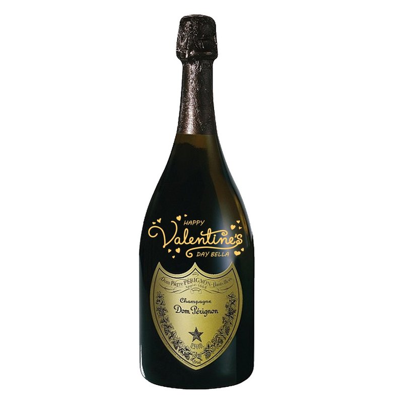Dom Perignon客製 | 2024 Valentine's Day 主題文字雕刻酒 - 酒類/酒精飲品 - 玻璃 