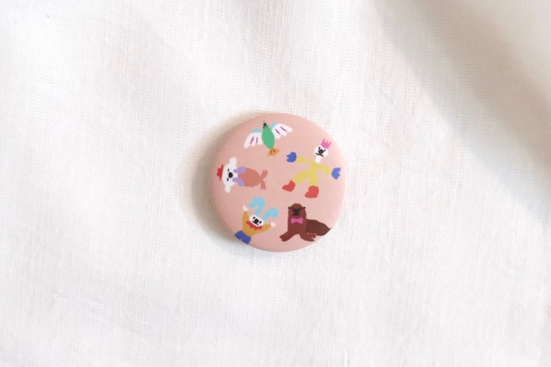 ハッピーカリフォルニアマットピン - ピンバッジ・ピンズ - プラスチック ピンク