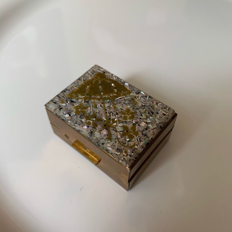 Vintage 亮片硬膠飾品盒 - 其他 - 其他金屬 