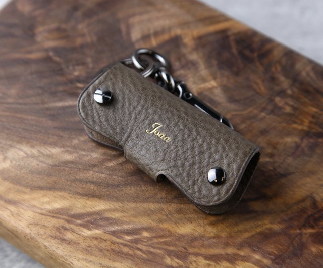 motto Cocoon Key Holder (Italian Full Grain Tumbled Cow Leather) - Shop  Motto Carpe Diem Keychains - Pinkoi