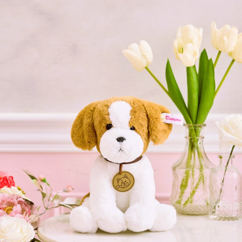 CANDY BEAR 小咖啡狗 25cm - 公仔/玩偶 - 聚酯纖維 咖啡色