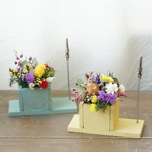 Summer Morning Light Card Holder/Eternal Flower/Flower Holder/Dry