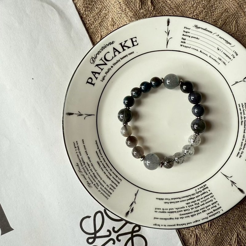 王者勇氣彼得石彈性手鍊 - 手鍊/手環 - 水晶 