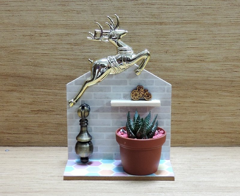 Christmas house ‧ succulent - Plants - Other Materials 