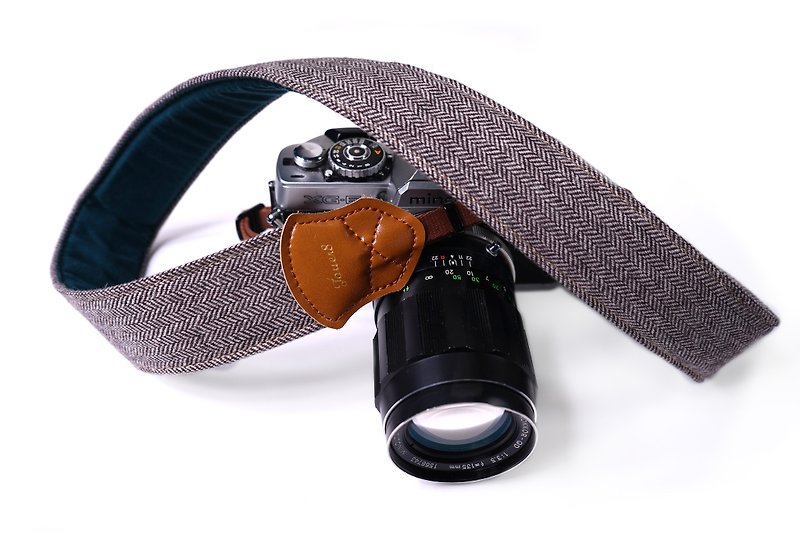 France 4.0 decompression camera strap - Cameras - Cotton & Hemp Brown