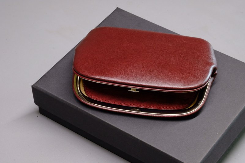 Ultra thin kisslock wallet - กระเป๋าสตางค์ - หนังแท้ หลากหลายสี