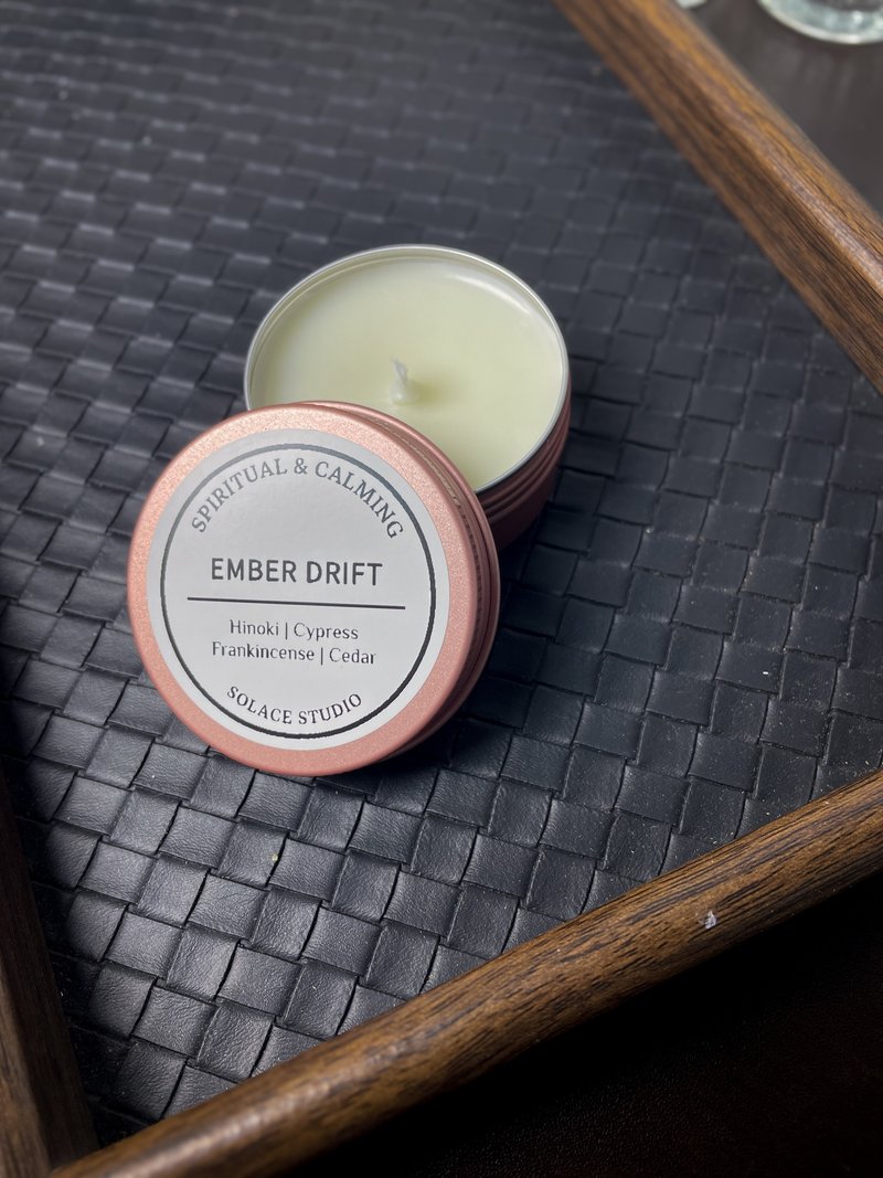 Spiritual | Ember Drift Scented Soy Wax Candle | Phthalate-Free Fragrance - Candles & Candle Holders - Wax 