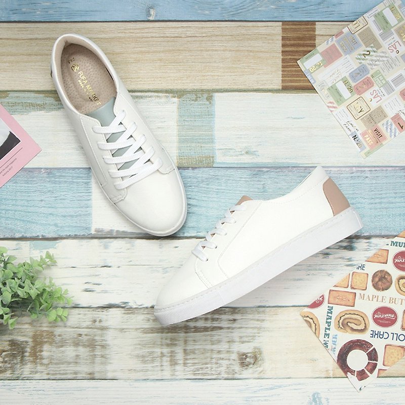 Secret Time Casual Shoes 1CW63 - รองเท้าลำลองผู้หญิง - หนังเทียม ขาว