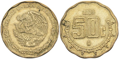 3532【メキシコ】50センターボ　硬貨　コイン　古銭　180枚セット 500x0.jpg