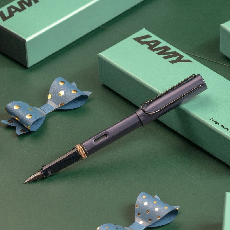 【雷雕刻字】LAMY 鋼筆 限量 /AL star 2025 -深暮藍 - 鋼筆 - 鋁合金 藍色