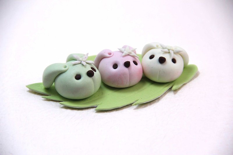 Wineballs, Happiness and Fruit Series, Handmade Pieces - ตุ๊กตา - ดินเหนียว 