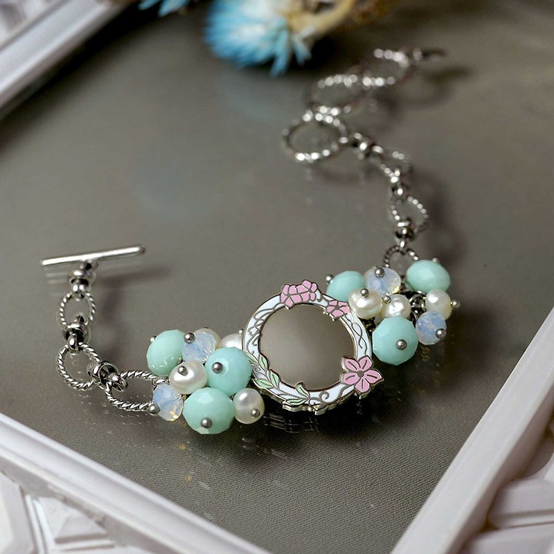 Herb Garden Bracelet | Commemorative Engraving | Customized | Gifts - Bracelets - Gemstone 