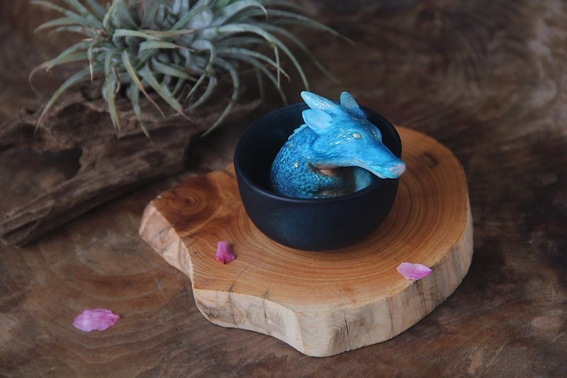茶舞龍 (小鳩特調) - 裝飾/擺設  - 其他材質 藍色