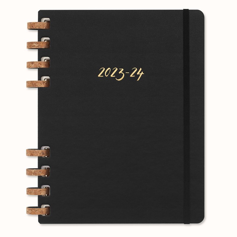 _勿上架_MOLESKINE 2023-24 線圈萬用手帳 12M XL 黑 7月版 - 筆記本/手帳 - 紙 黑色
