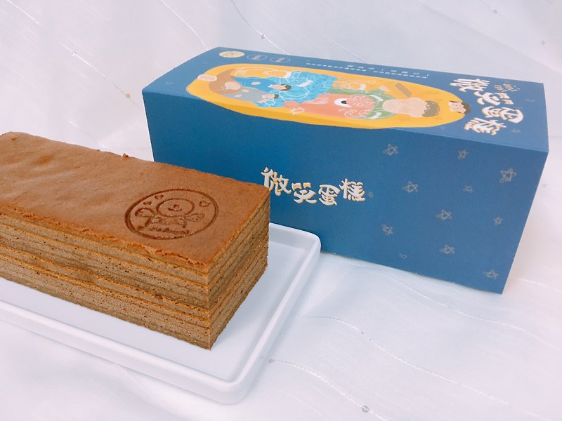 【微笑天使】微笑千層-暗黑(巧克力)蛋糕 - 蛋糕/甜點 - 紙 