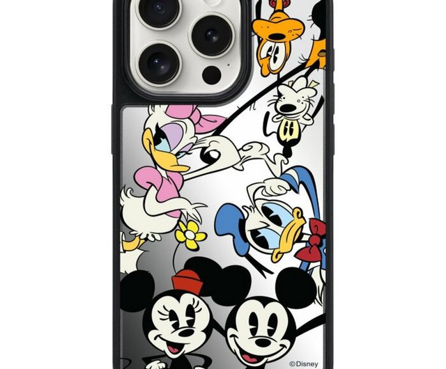 US Disney Parks限定☆白黒ミッキー&仲間達 iPhoneケース各種 Disney】US Disney Parks ミッキー&フレンズ iPhoneケース