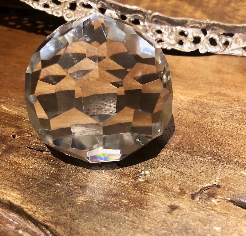 Middle Tiffany & Co Crystal Ball - Items for Display - Crystal Transparent