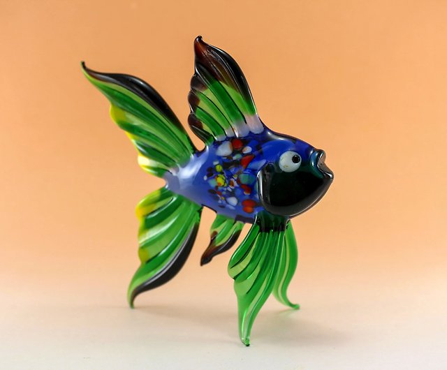 Unique Gifts Fish Figure Glass Figurine Crystal Boho Decor Home Russianminiatures Items For Display I - Fish Gifts Home Decor