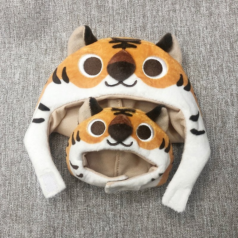 Warehouse Original Shiba Inu Doll Tiger Dress Hat Animal BJD Doll - หมวก - วัสดุอื่นๆ 