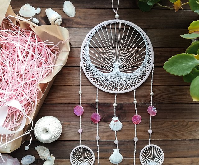 Pepperell Designer Macrame Modern Dream Catchers Kit - Coral Pink 956 Shop  Smarter to Save More