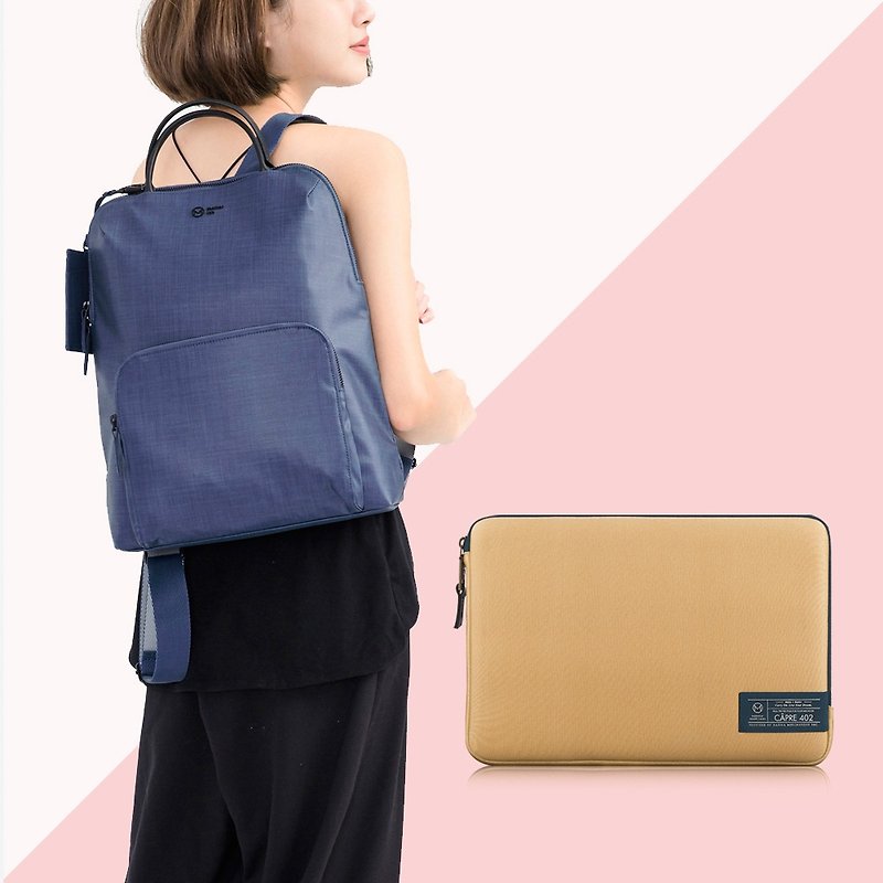 Goody Bag 甜美絕對組-輕量 防潑水 後背包+13.3吋筆電保護袋 - 電腦包/筆電包 - 防水材質 多色