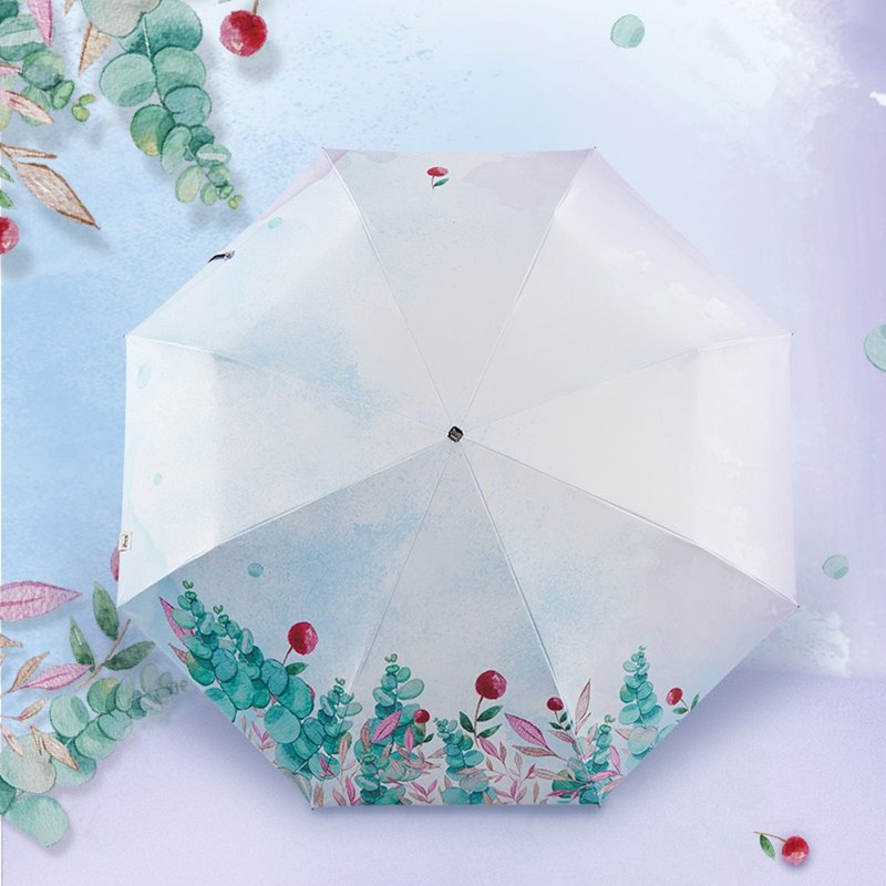 Boy folding umbrella- BY3041 Artisan - Blue Tornado (NEW) - Umbrellas & Rain Gear - Other Materials Transparent