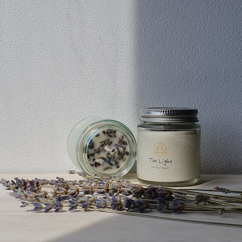 [Graduation Gift] Light Support | Natural Soy Wax Scented Candle | Relaxing Healing Energy - Fragrances - Wax White