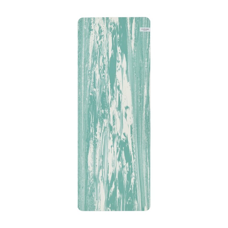 【Clesign】COCO Rubber Mat 天然橡膠瑜珈墊 4.5mm - Pure Green - 瑜珈墊 - 橡膠 綠色