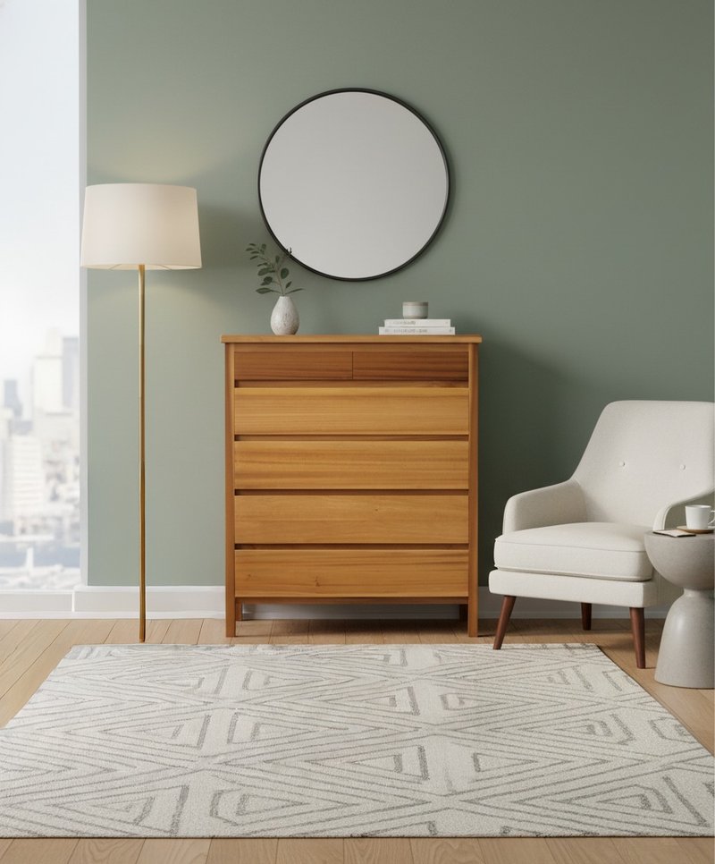 傳統榫卯工法製作-簡約收納櫃/五斗櫃 - 居家收納/收納盒/儲物盒 - 木頭 