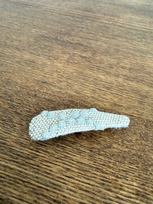 ヘアーアクセサリー パッチンどめ ミナペルホネンタンバリン