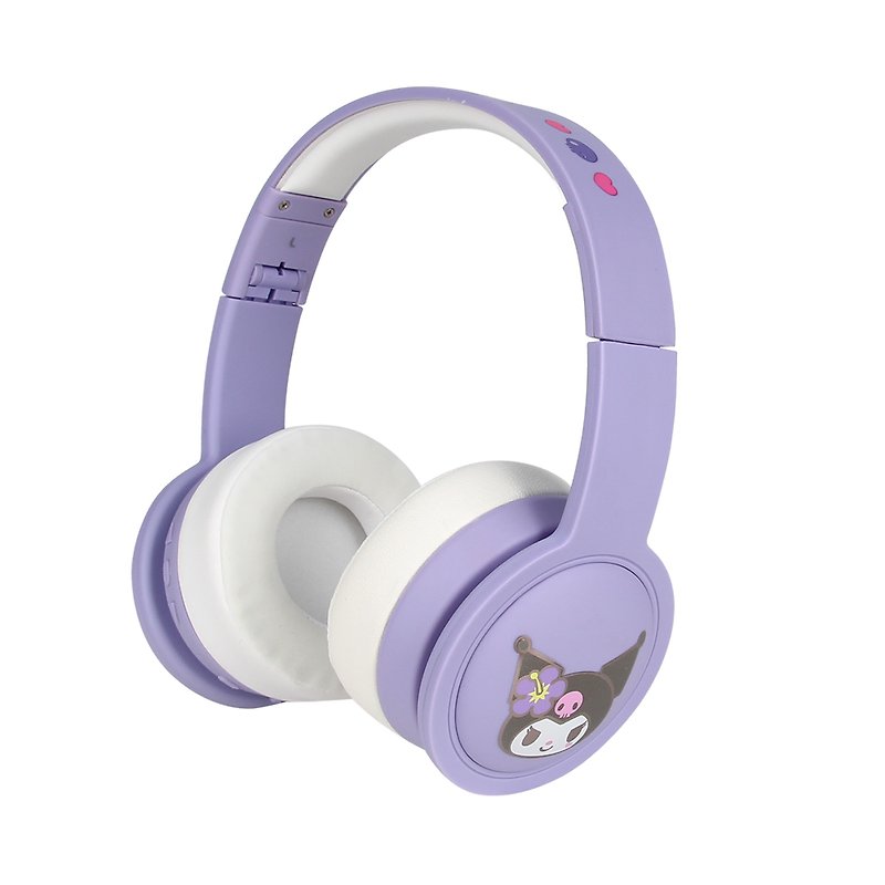 Wireless Active Noise Canceling Kids Headphones – Kuromi - Headphones & Earbuds - Plastic Purple