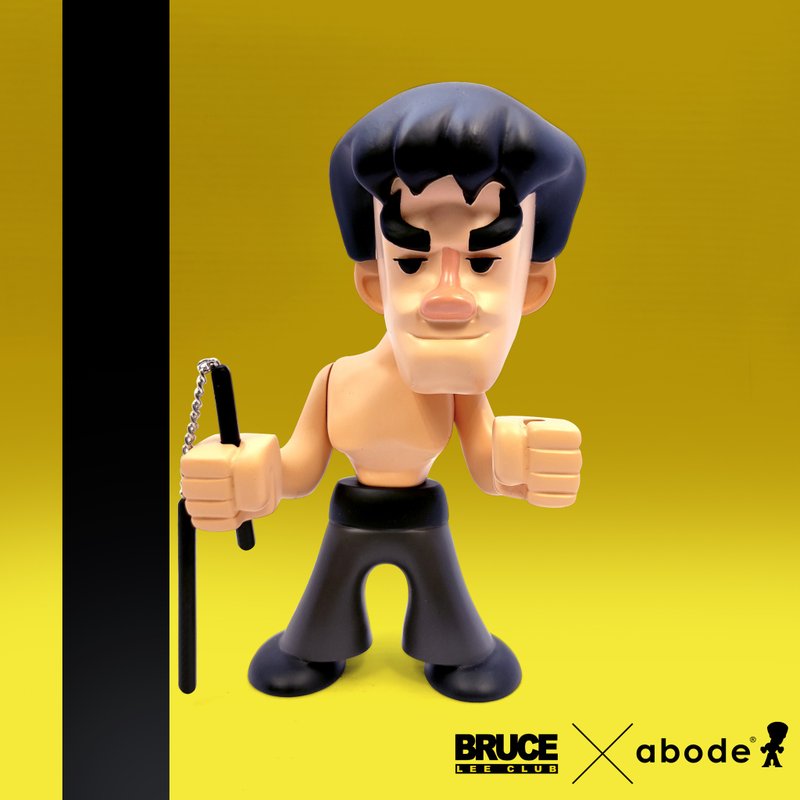 Nunchaku doll decoration---Bruce Lee Club x abode series - ของวางตกแต่ง - เรซิน 