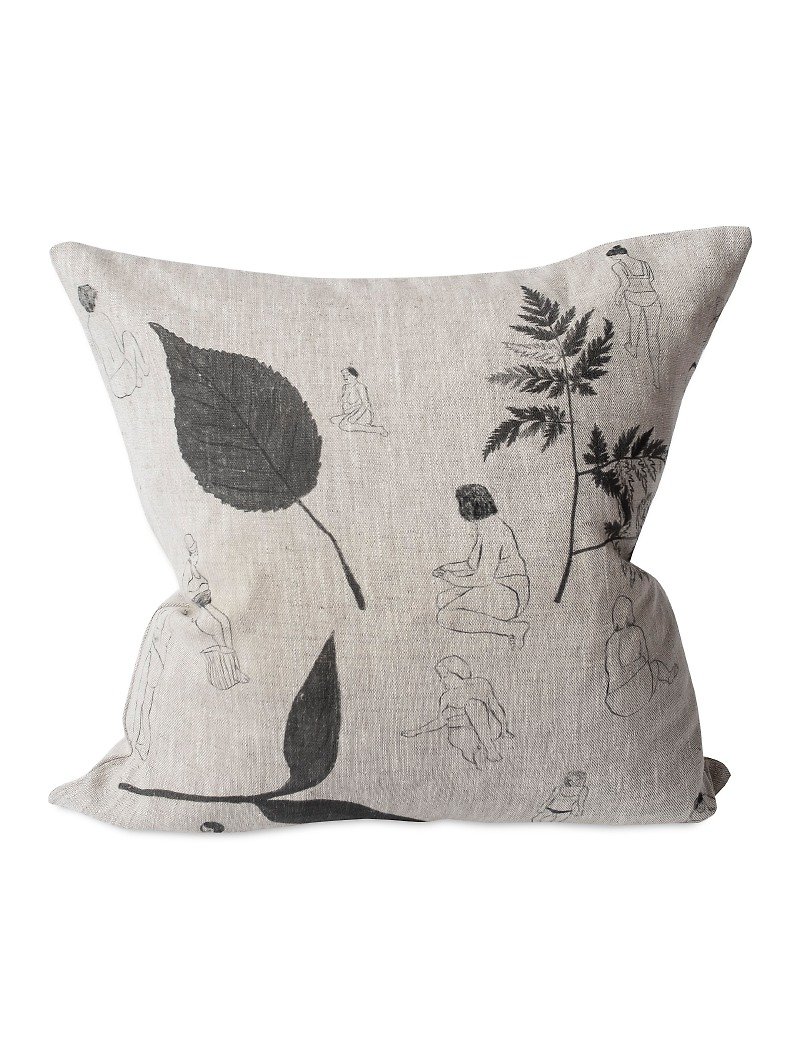 Nordic designer model - pillowcase SALTHOLMEN - Pillows & Cushions - Cotton & Hemp 