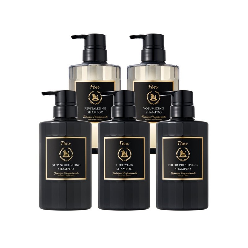 【Fees Beaute法緻】植萃髮浴/洗髮精520ml (五款任選) - 洗髮精/餅/皂 - 其他材質 白色