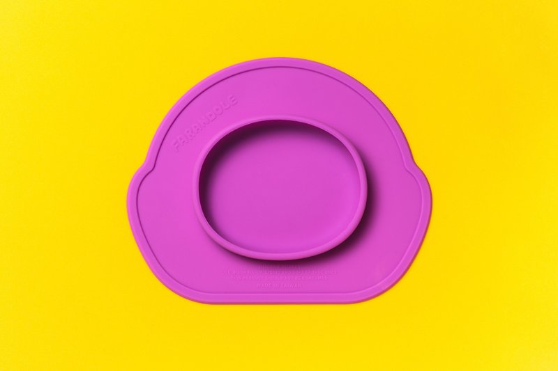 Farandole Mat - Purple - Children's Tablewear - Silicone Purple