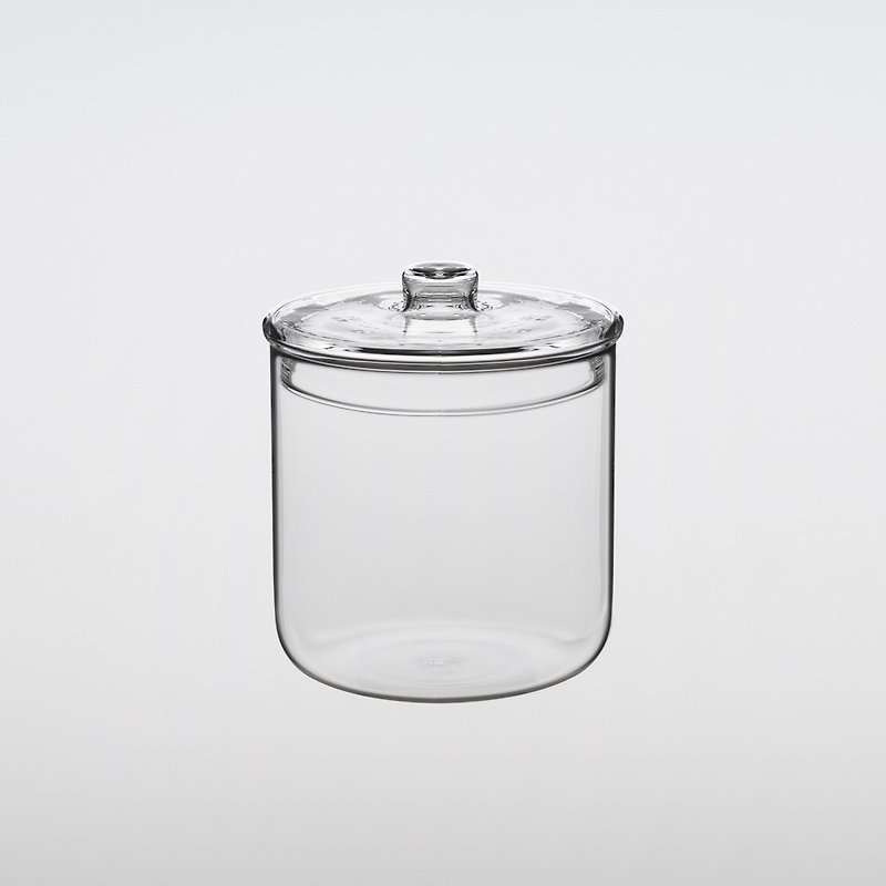 Heat-resistant Glass Storage Jar 600ml - กล่องเก็บของ - แก้ว สีใส