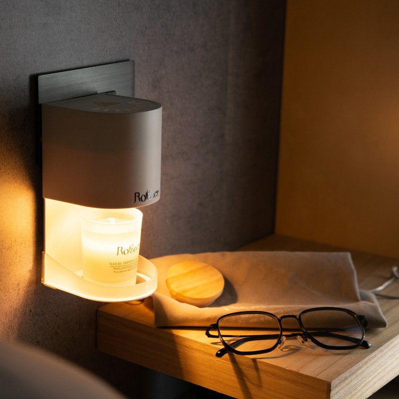 【Rofancy】Mini travel Wax lamp (2 colors) - เทียน/เชิงเทียน - โลหะ 