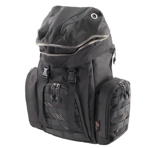 Morn Creations Genuine Shark Backpack (M) Black (SK-102-BK) - Shop