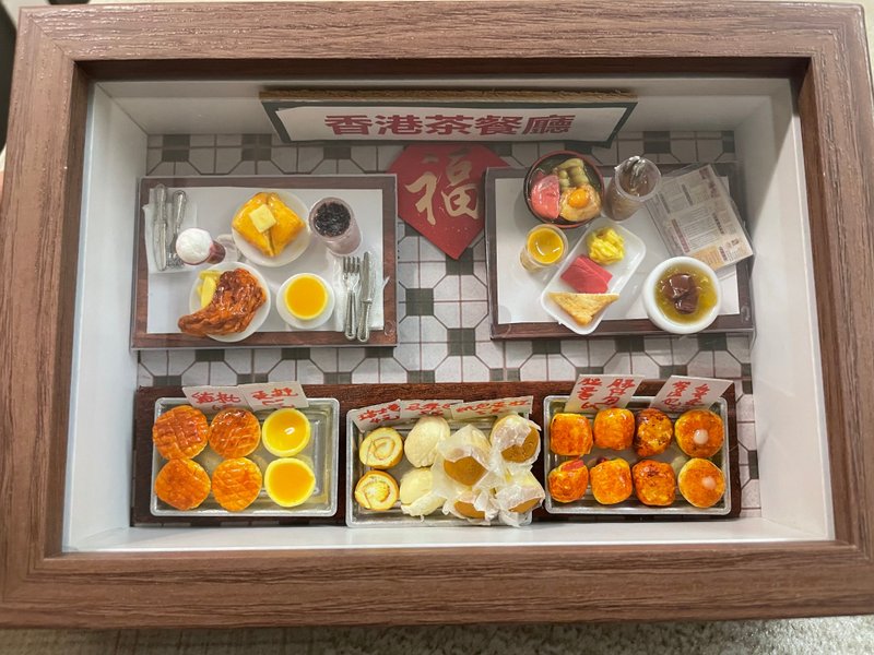 Hong Kong style restaurant miniature - ของวางตกแต่ง - วัสดุอื่นๆ 