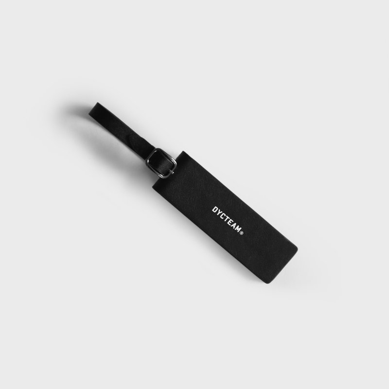 DYCTEAM - Luggage tag (black) - 證件套/識別證套 - 其他材質 黑色