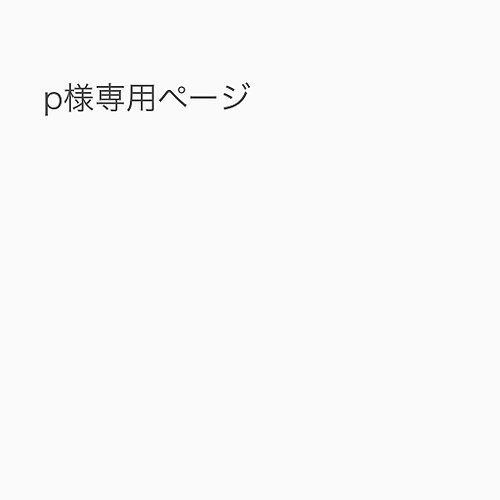 p様専用ページ - ショップ COCOSTONE その他 - Pinkoi
