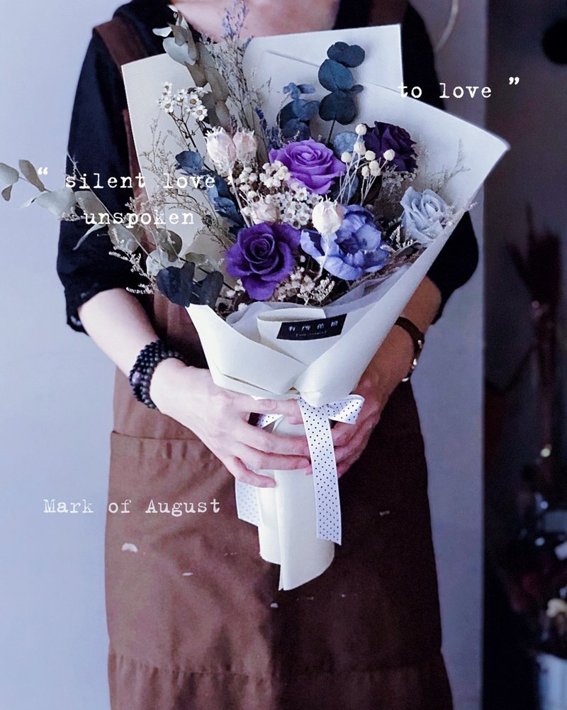 不凋花永生花束/告白花束/求婚花束/生日禮物/拍攝道具 - 乾燥花/永生花 - 其他材質 