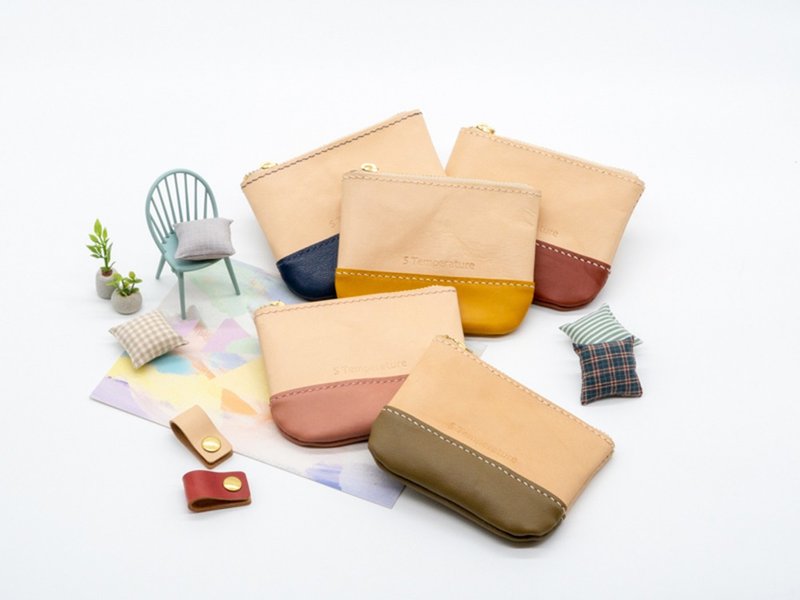 【Not Sad Refurbished】-Purse Series - Coin Purses - Genuine Leather Brown