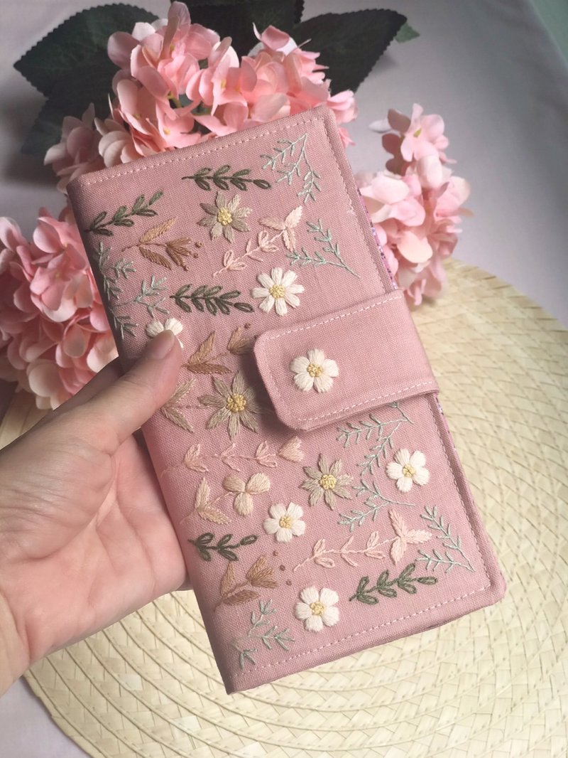 Wallet,fabric wallet,hand-embroidered wallet - Wallets - Cotton & Hemp 